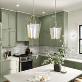 Calters Pendant Light - Champagne Gold - Lifestyle