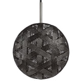 Chanpen Hehagon Suspension By Forestier, Size: Small, Finish: Black, , | Casa Di Luce Lighting