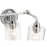 Gunnison Vanity Light - Chrome Top View