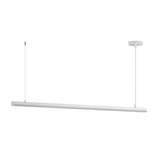 Continuum Linear Pendant Light By ET2 Medium White Finish