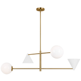 Cosmo Extra Large Chandelier By Aerin-Matte White