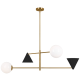 Cosmo Extra Large Chandelier By Aerin-Midnight Black