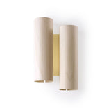 Black Note Duplet LED Wall Sconce by LZF