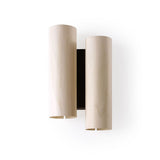 Black Note Duplet LED Wall Sconce by LZF