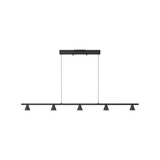 Large Black Dune Linear Suspension by Kuzco