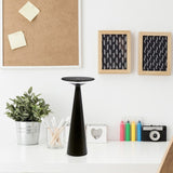 Dama Battery Operated Table Lamp, Finish: Black