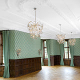 Delphinium Conical Chandelier by Brand Van Egmond - Nickel