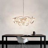 Delphinium Oval Chandelier by Brand Van Egmond - Nickel, Lifestyle