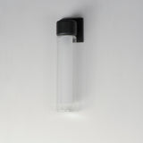 Dram Outdoor Wall Sconce By ET2 Medium Black Side View