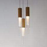 Reeds Multilight Pendant - 3 Lights On
