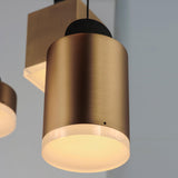 Black/Gold Nob Multilight Pendant by ET2