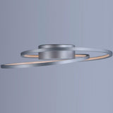 Matte Silver Cycle Flush Mount by ET2