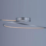 Matte Silver Cycle Flush Mount by ET2