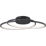 Black Cycle 24 inch Flush Mount by ET2