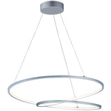 Large Matte Silver Cycle Suspension by ET2