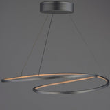 Large Matte Silver Cycle Suspension by ET2