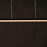 Black Hover Linear Pendant Light by ET2