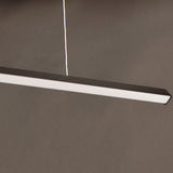 Black Hover Linear Pendant Light by ET2