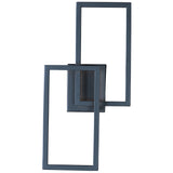Black Traverse Outdoor Wall Light by ET2