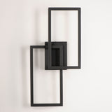 Black Traverse Outdoor Wall Light by ET2
