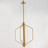 Small Natural Aged Brass Telstar Suspension by ET2