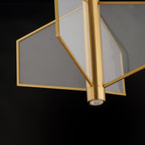 Large Natural Aged Brass Telstar Suspension by ET2