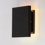 Alumilux Tau Wall Sconce - Black Lifestyle