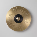 Earth LED Wall Light By CVL, Finish: Satin Brass, Pattern: Sun