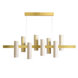 Black Note Keys LED Linear Suspension by LZF