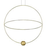 Elara Suspension By Lodes, Finish: Gold, Size: Large