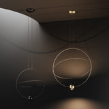 Elara Suspension By Lodes, Finish: Matte Black / Gold