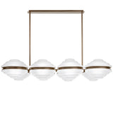 Ellepi Suspension by Italamp, Finish: Bronze, Chrome, Number Of Lights: 6, 8, | Casa Di Luce Lighting