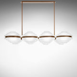 Ellepi Suspension by Italamp, Finish: Bronze, Chrome, Number Of Lights: 6, 8, | Casa Di Luce Lighting