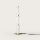 Elma Floor Lamp By Aromas Del Campo, Finish: Matte Brass, Color: Transperent
