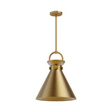 Emerson Pendant Light By Alora Mood - Medium, Aged Gold