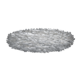 Eos Esther Pendant by Umage - Large, Grey, Cord Set Black, Canopy hanging in the kitchen