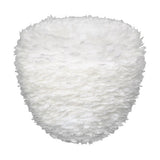 Eos Evia Table Lamp by Umage – Large, Lampshade White, Table stand Black installed in the living room or bedroom