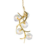 Ersa Vertical Chandelier by Brand Van Egmond - Brass