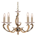 Esbelta 1730/5 Chandelier by Pedret, Finish: Antique, , | Casa Di Luce Lighting