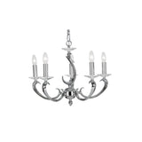 Esbelta 1730/5 Chandelier by Pedret, Finish: Chrome, , | Casa Di Luce Lighting