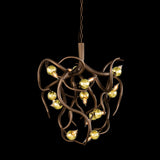 Eve Conical Chandelier by Brand Van Egmond - Bronze