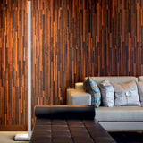 White Pivot LED Floor Lamp in Living Room