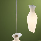 Malvasia 1 Mini Pendant by Fabbian, Color: White, Green, Amber, Smoked, , | Casa Di Luce Lighting