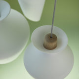 Malvasia 2 Mini Pendant by Fabbian, Color: White, Green, Amber, Smoked, , | Casa Di Luce Lighting