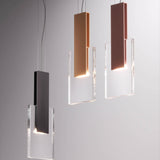 Amulette Art Pendant Light by Fabbian, Finish: Anthracite, Pink Gold, Gold, , | Casa Di Luce Lighting