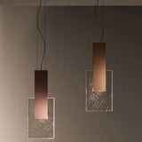 Amulette Art Pendant Light by Fabbian, Finish: Anthracite, Pink Gold, Gold, , | Casa Di Luce Lighting