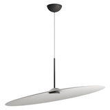 Acustica F58 Sound-Absorbing Pendant Lamp by Fabbian, Color: Concrete, Size: Large, | Casa Di Luce Lighting