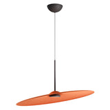 Acustica F58 Sound-Absorbing Pendant Lamp by Fabbian, Color: Coral, Size: Small, | Casa Di Luce Lighting