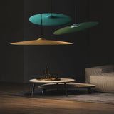 Acustica F58 Sound-Absorbing Pendant Lamp by Fabbian, Color: Ocean, Coral, Concrete, Lawn Green, Honey, Size: Small, Large, | Casa Di Luce Lighting