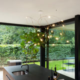 Small Brass/Bronze Flock of Light Suspension by Moooi